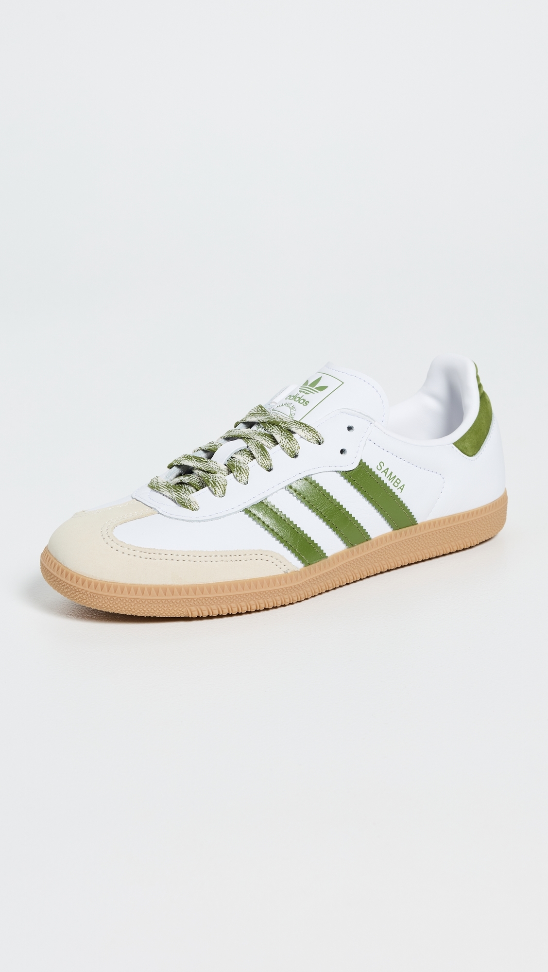 Samba OG W Sneakers White/Tech Olive