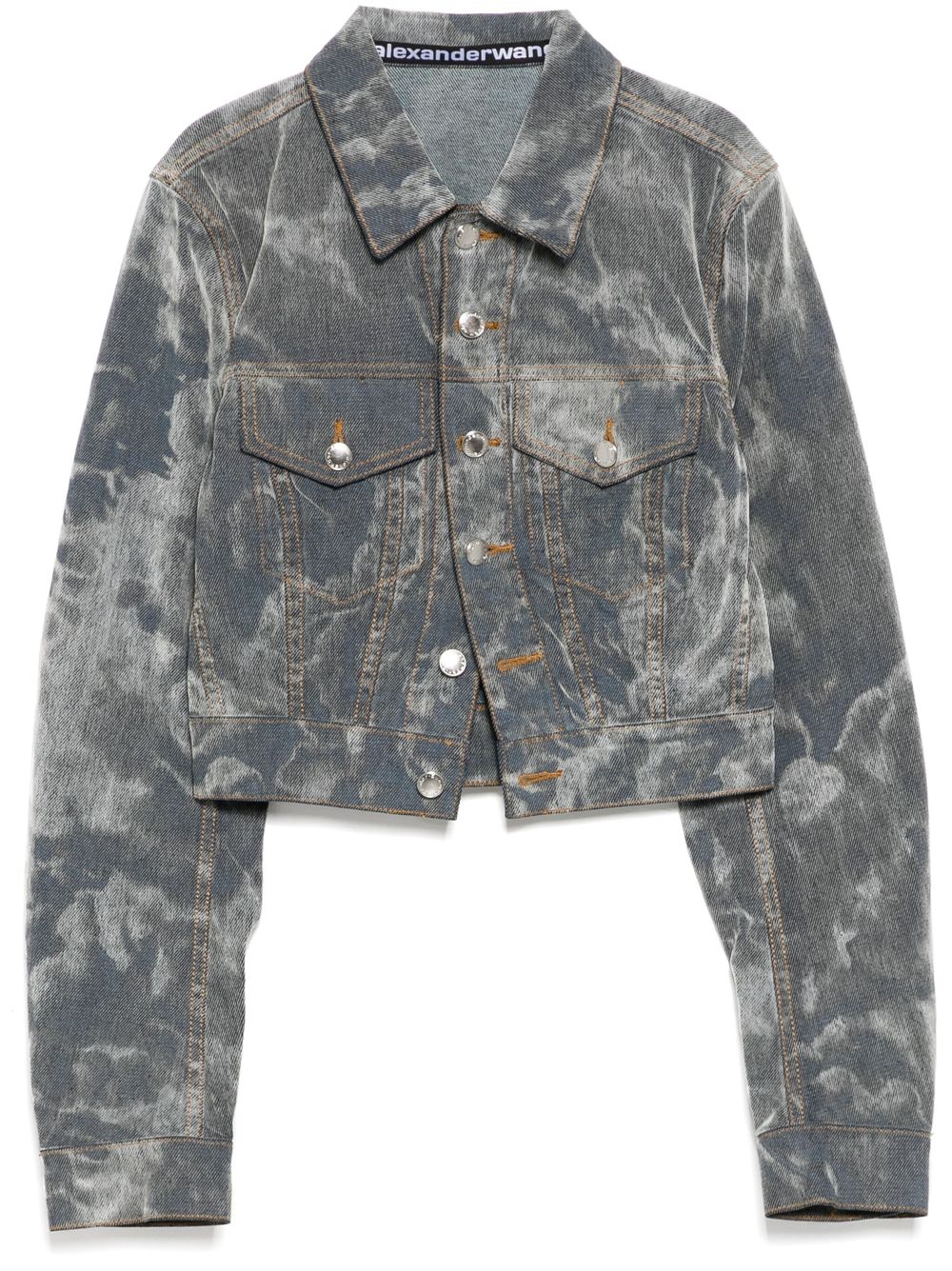 Faded effect jacket - Grey
