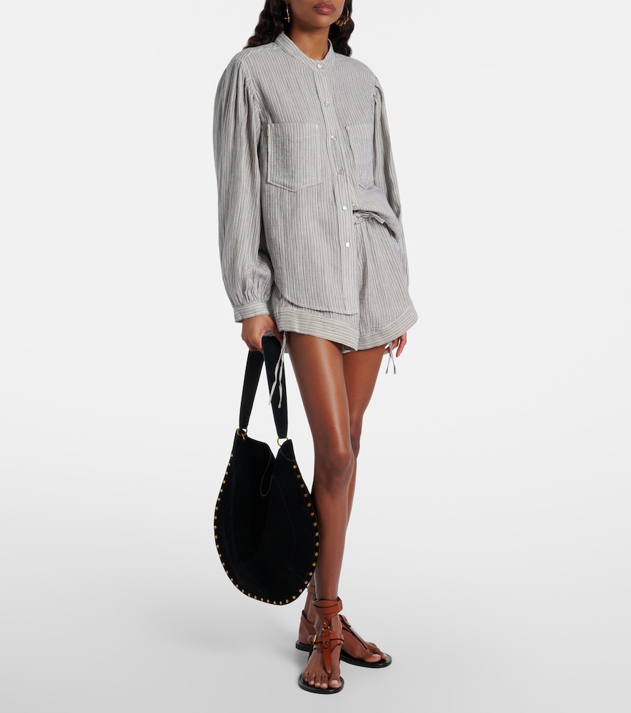Selvia striped cotton shirt