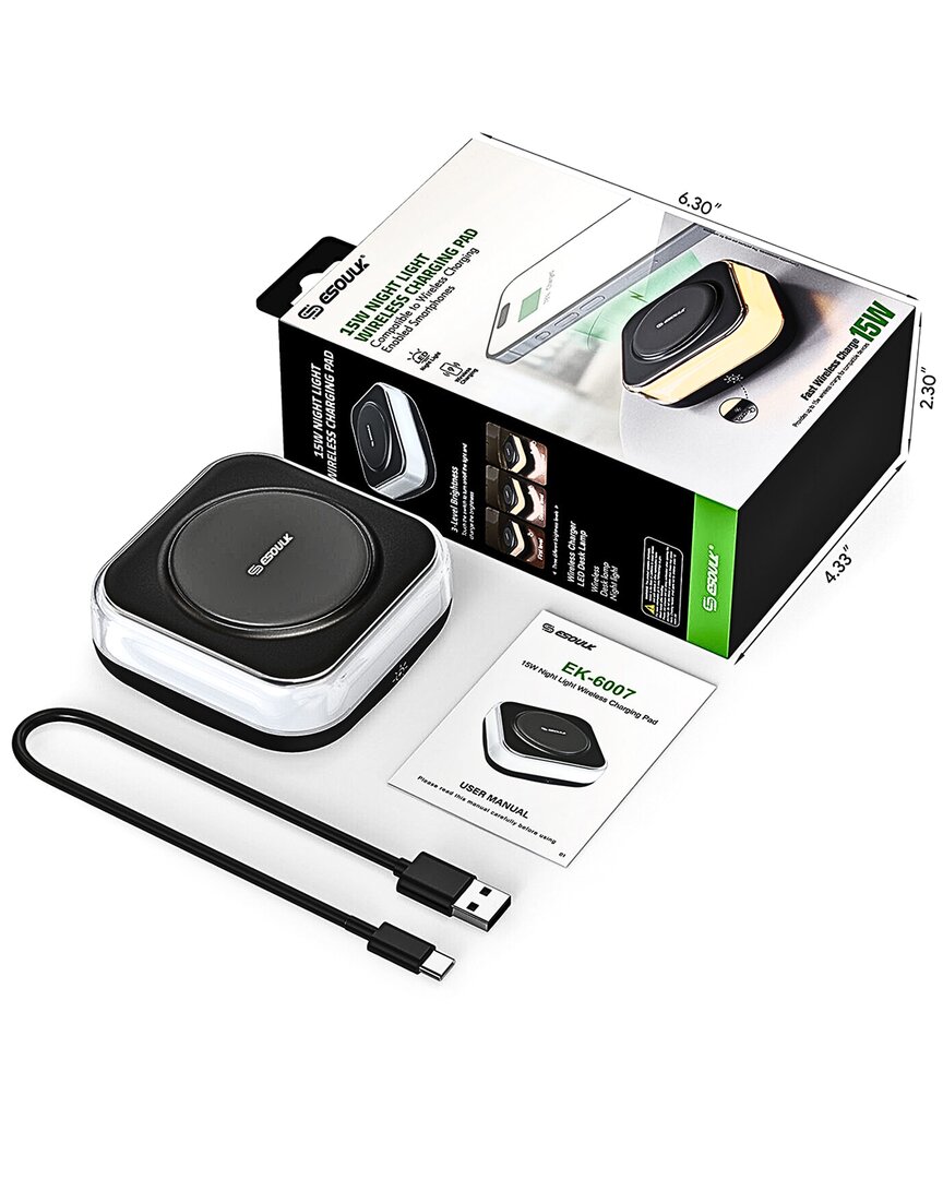 Light & Power & Sleep Wireless Charger
