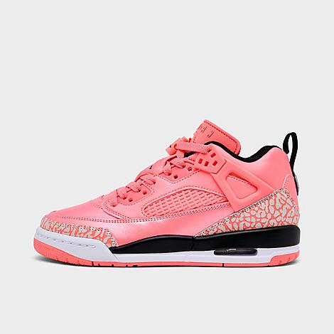 Girls Big Kids Spizike Low Casual Shoes in Pink Gaze/White/Black