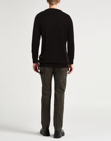 Man Sweater Black Size XL Cashmere, Virgin Wool
