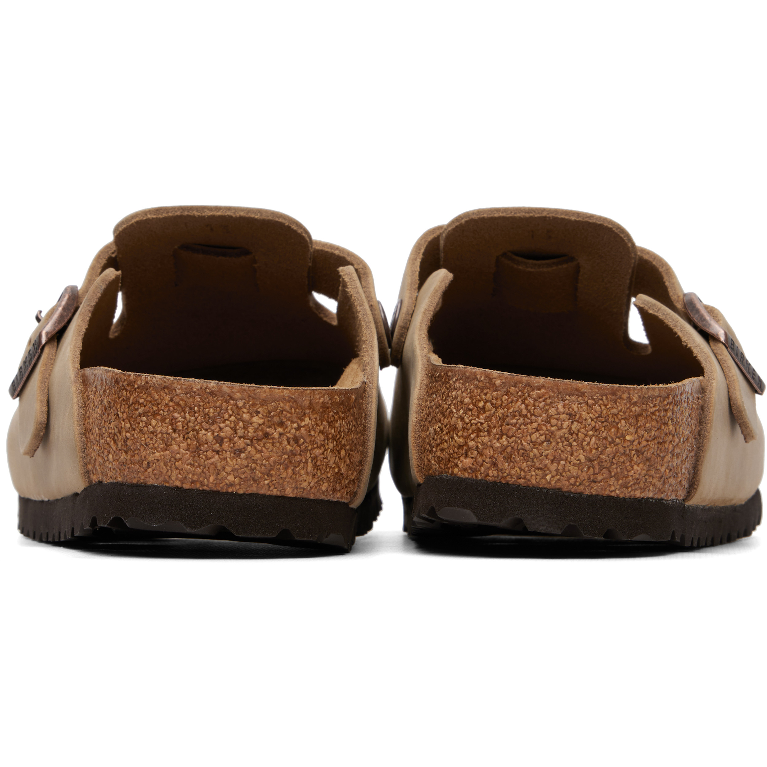 Brown Regular Boston Oiled Leather Loafers