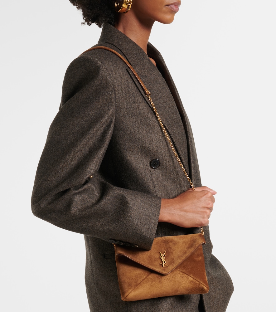 Cassandre Small suede pouch
