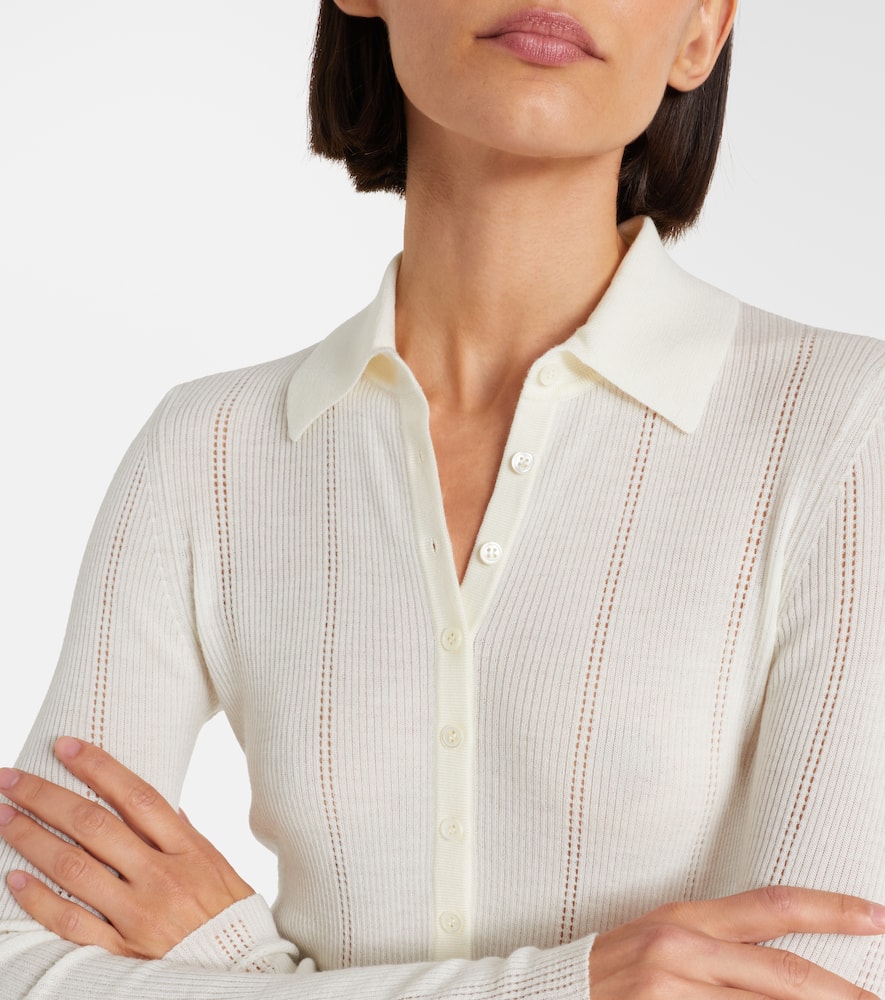 Sophia wool polo sweater