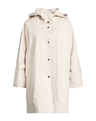 Woman Overcoat & Trench Coat Off white Size 4 Polyamide, Polyurethane