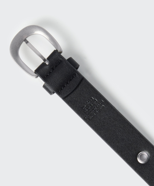 Synthetic Leather Eyelet Belt_25mm