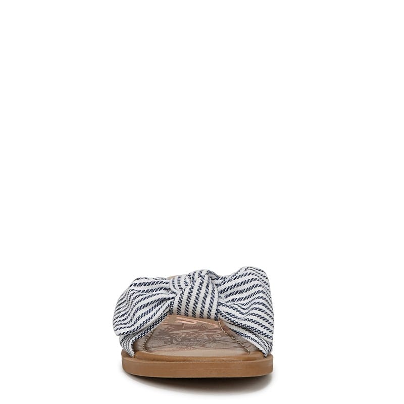 Women's Analee Casual Sandals (Blue/White/Stripe)