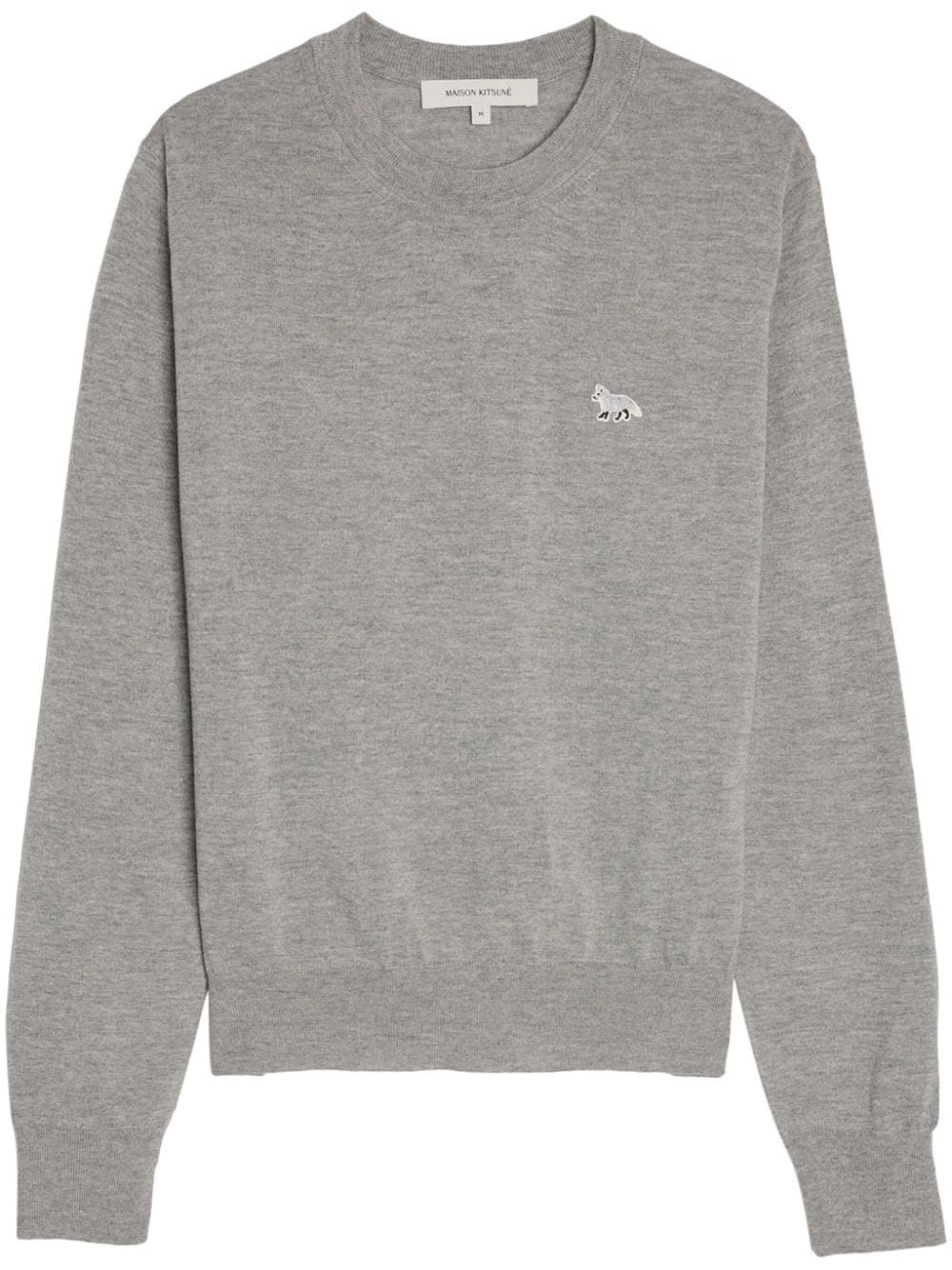 Baby Fox Sweater — Grey
