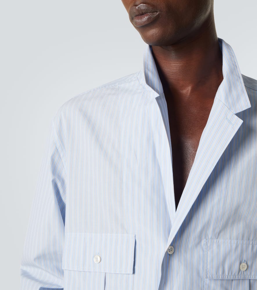 Striped cotton shirt