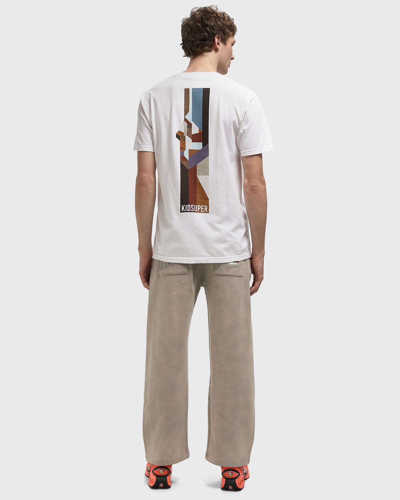 Rectangle Face tee white male Shortsleeves now available at BSTN