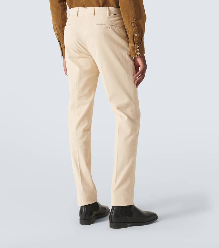 Incotex Cotton corduroy slim pants