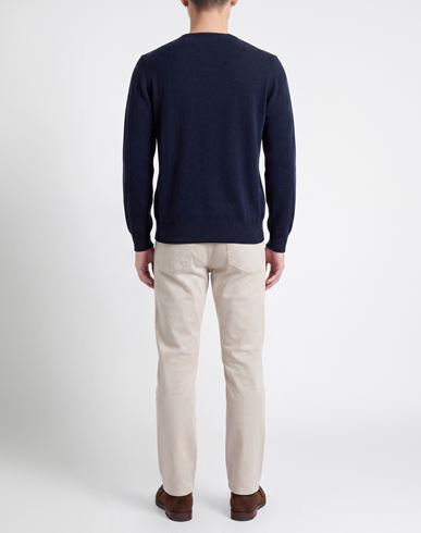 Man Sweater Blue Size M Merino Wool, Viscose, Nylon, Cashmere
