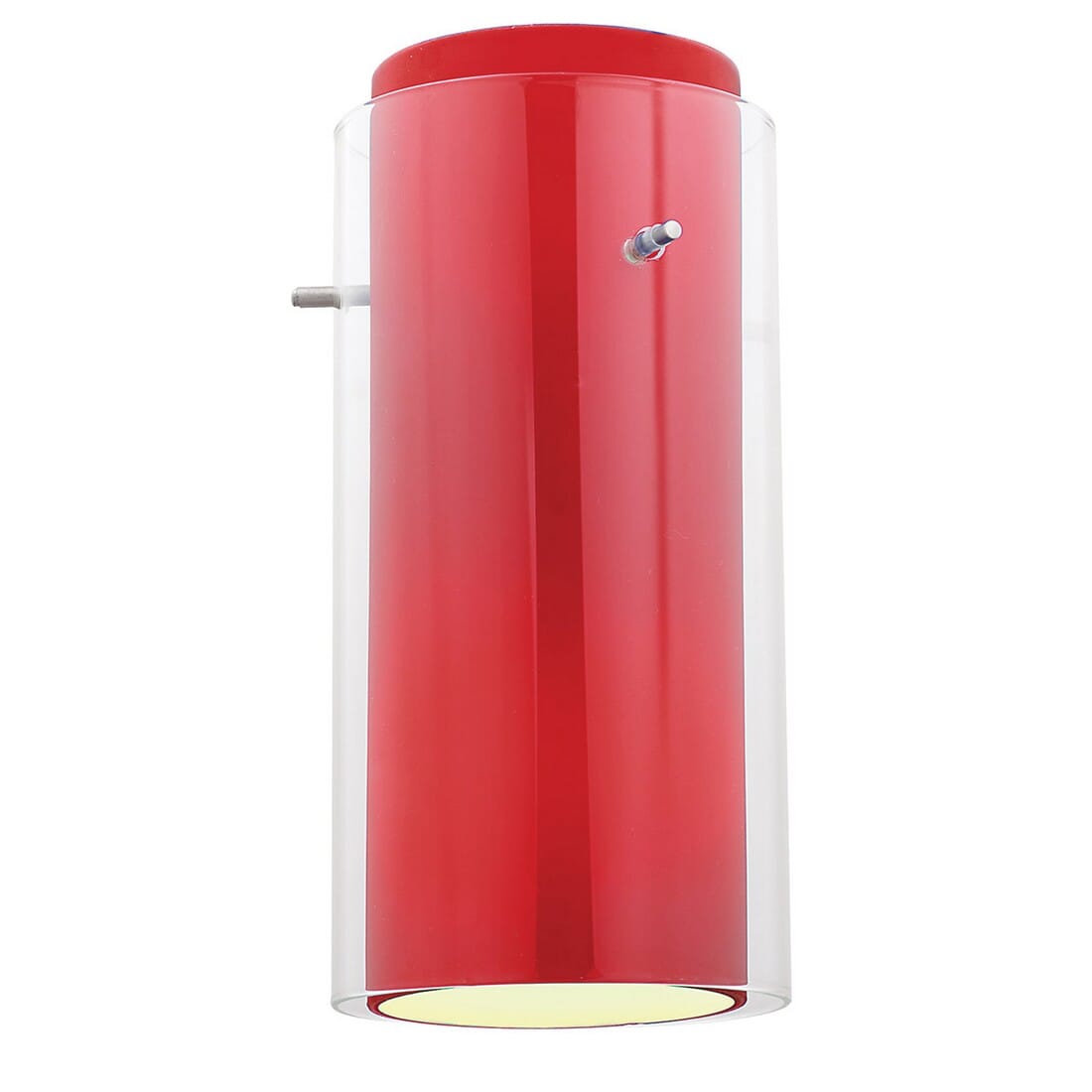 Access Glass`N Glass Ceiling Light Accessory in Brushed Stee