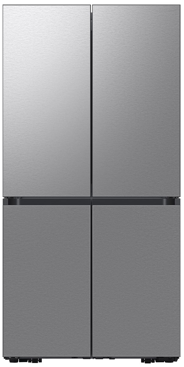23 Cu. Ft. Bespoke Counter Depth 4-Door Flex Refrigerator With Beverage Center 36-Inch Wide in Fingerprint Resistant Stainless Steel