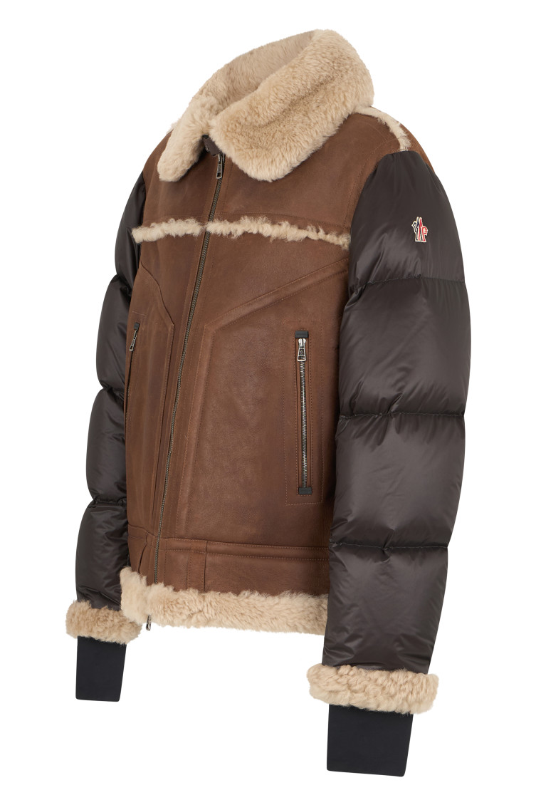 Brown Shirt Collar Jacket