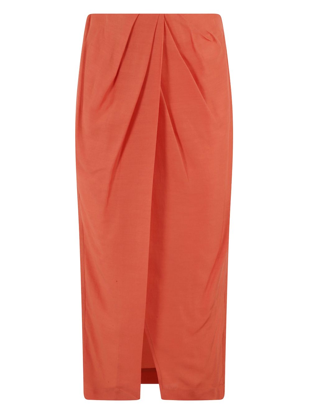 Tela draped skirt - Orange