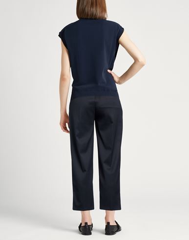Woman Pants Midnight blue Size 8 Polyester, Virgin Wool, Elastane