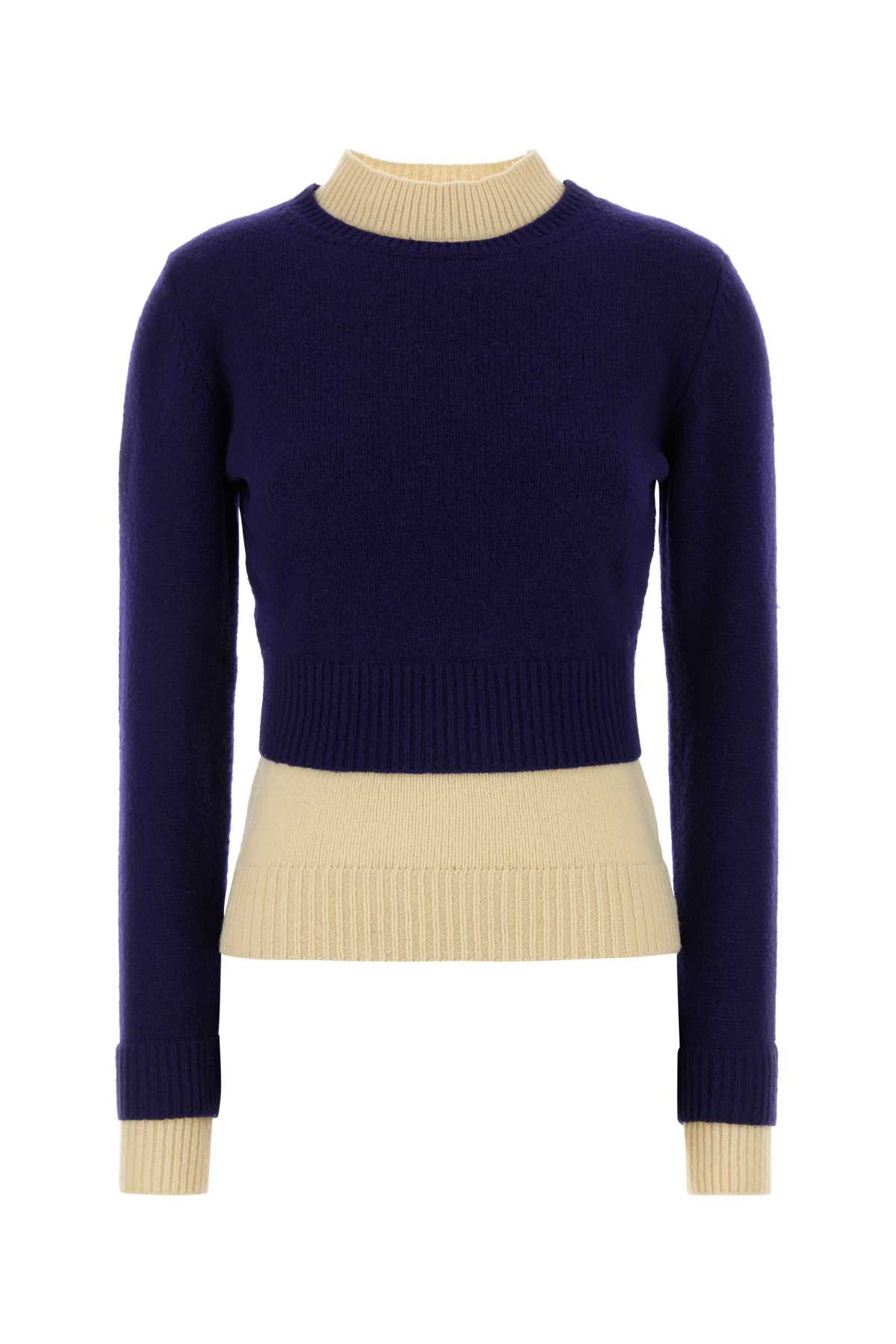 Double Sweater — Navy