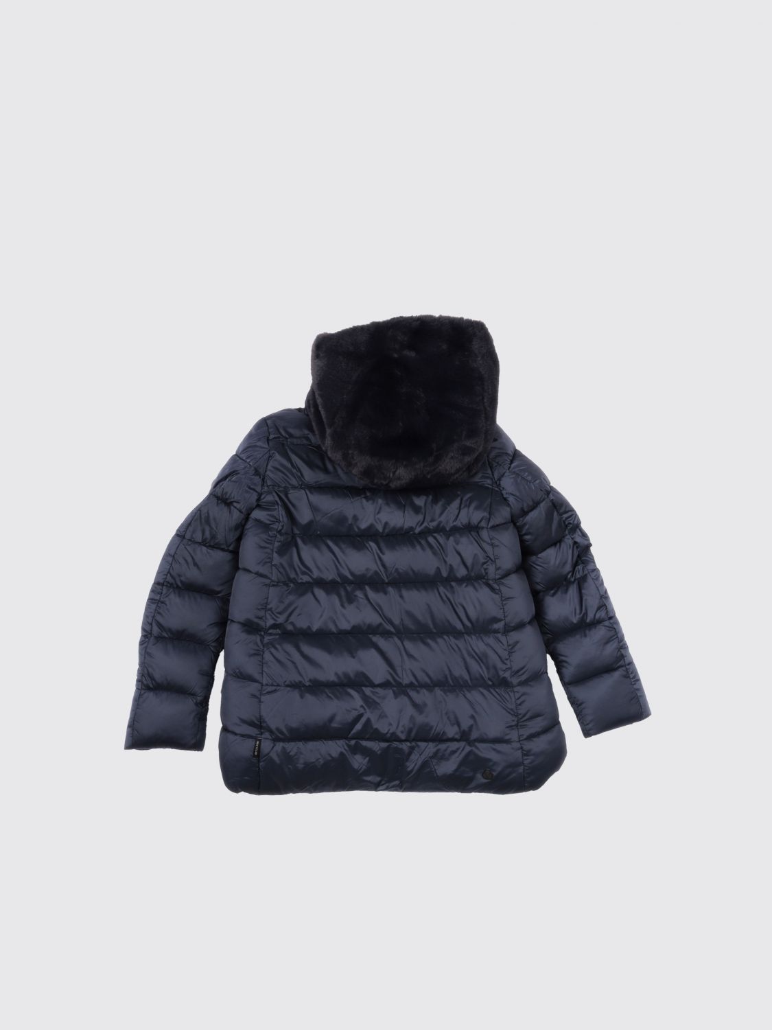 Coat Kids color Blue
