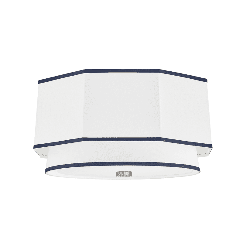 Riverdale 2-Light Ceiling Light in Aged Bra