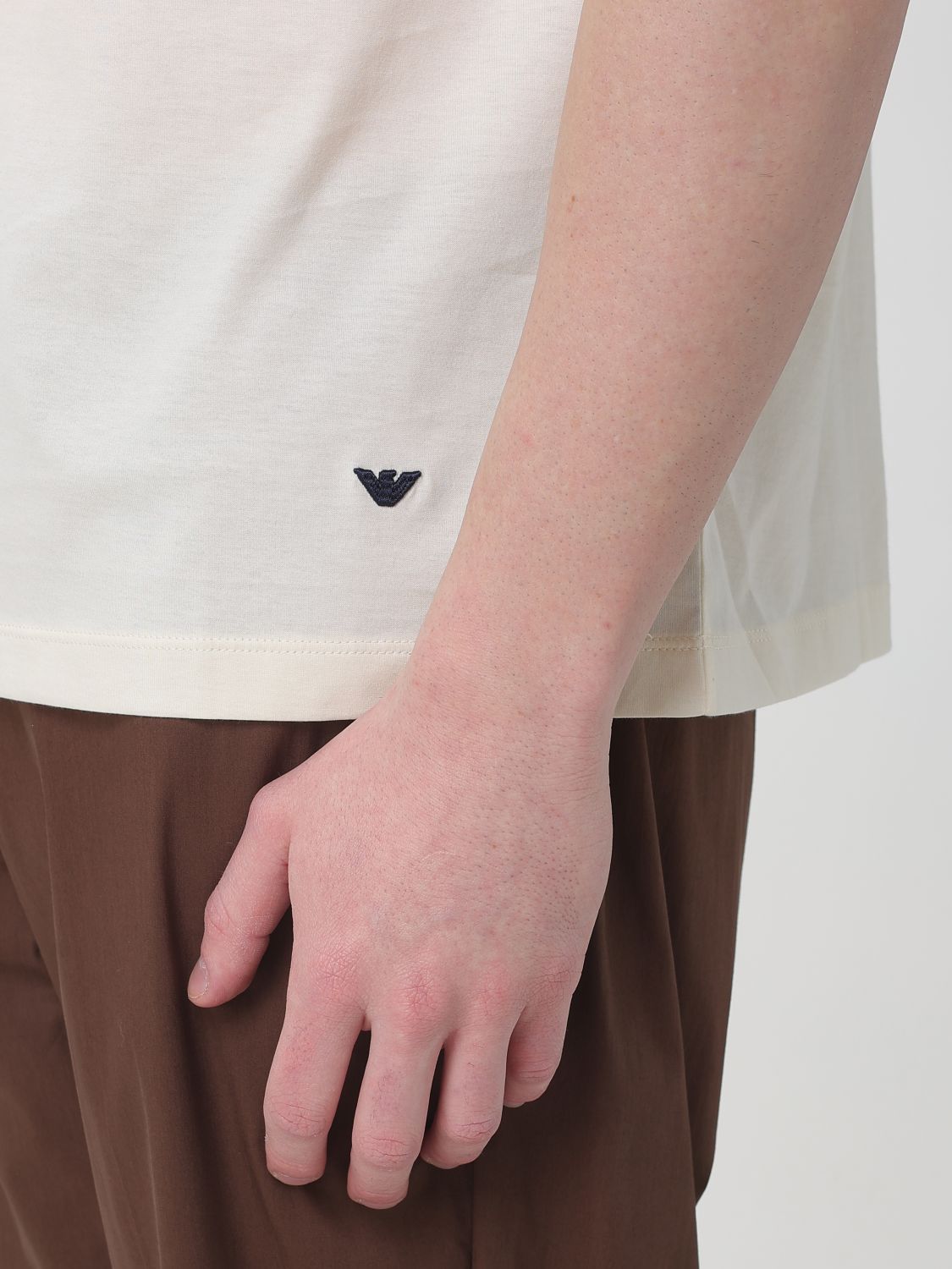 Polo Shirt Men color Butter
