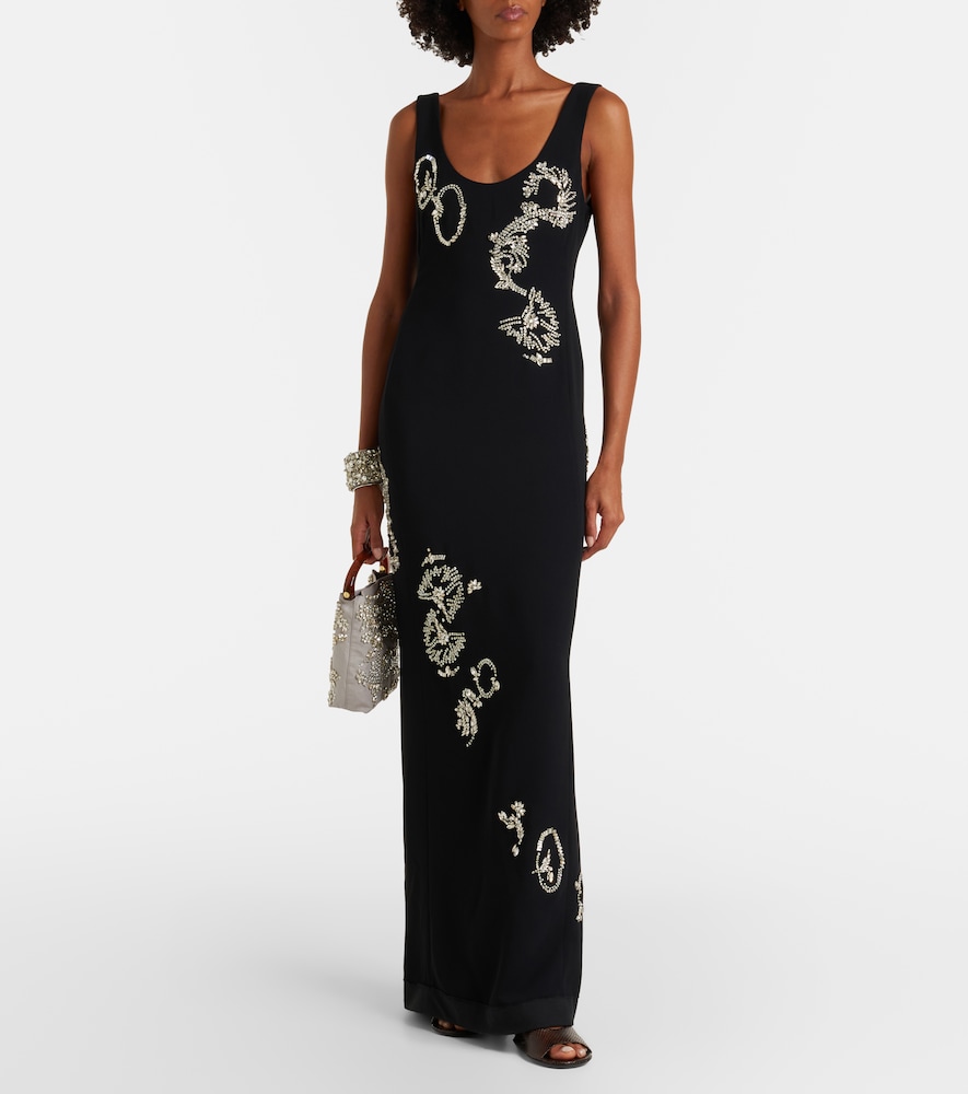 Embellished gown