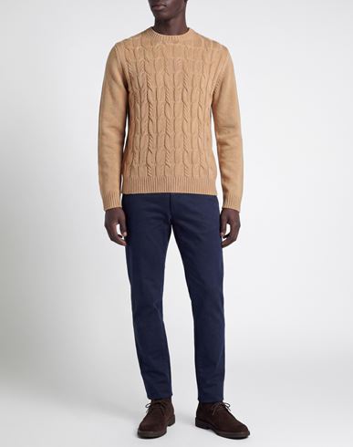 Man Sweater Light brown Size 3XL Acrylic, Wool