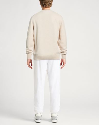 Man Sweater Ivory Size 42 Virgin Wool