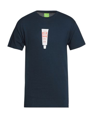 Man T-shirt Midnight blue