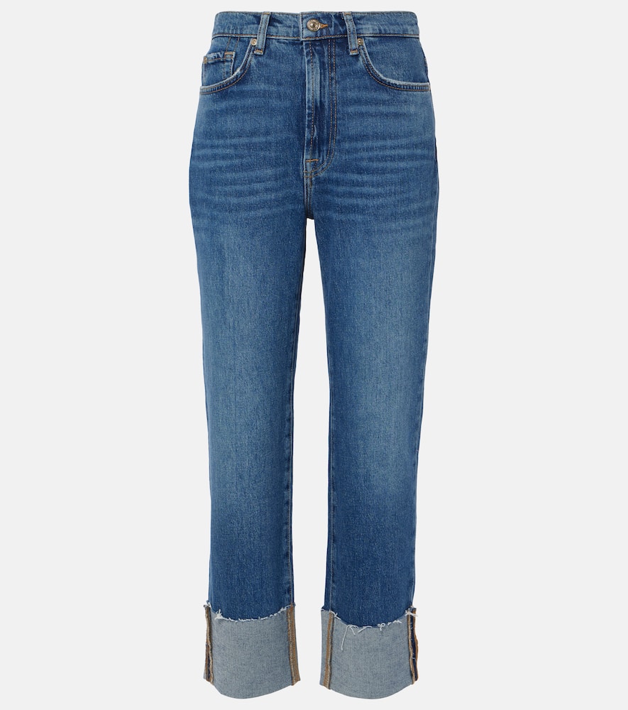 Logan high-rise cropped slim jeans