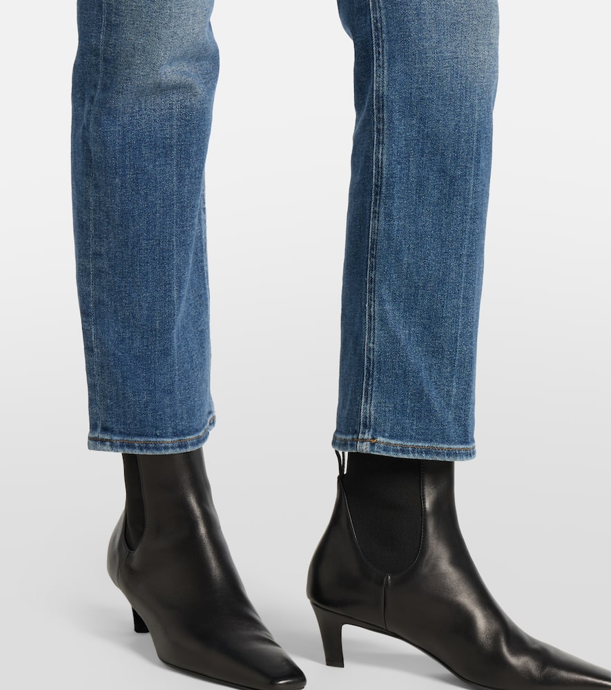 Zurie Ankle high-rise slim jeans