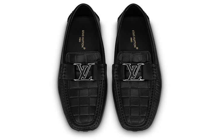 Monte Carlo Moccasin Shoes 'Black Plaid Top'