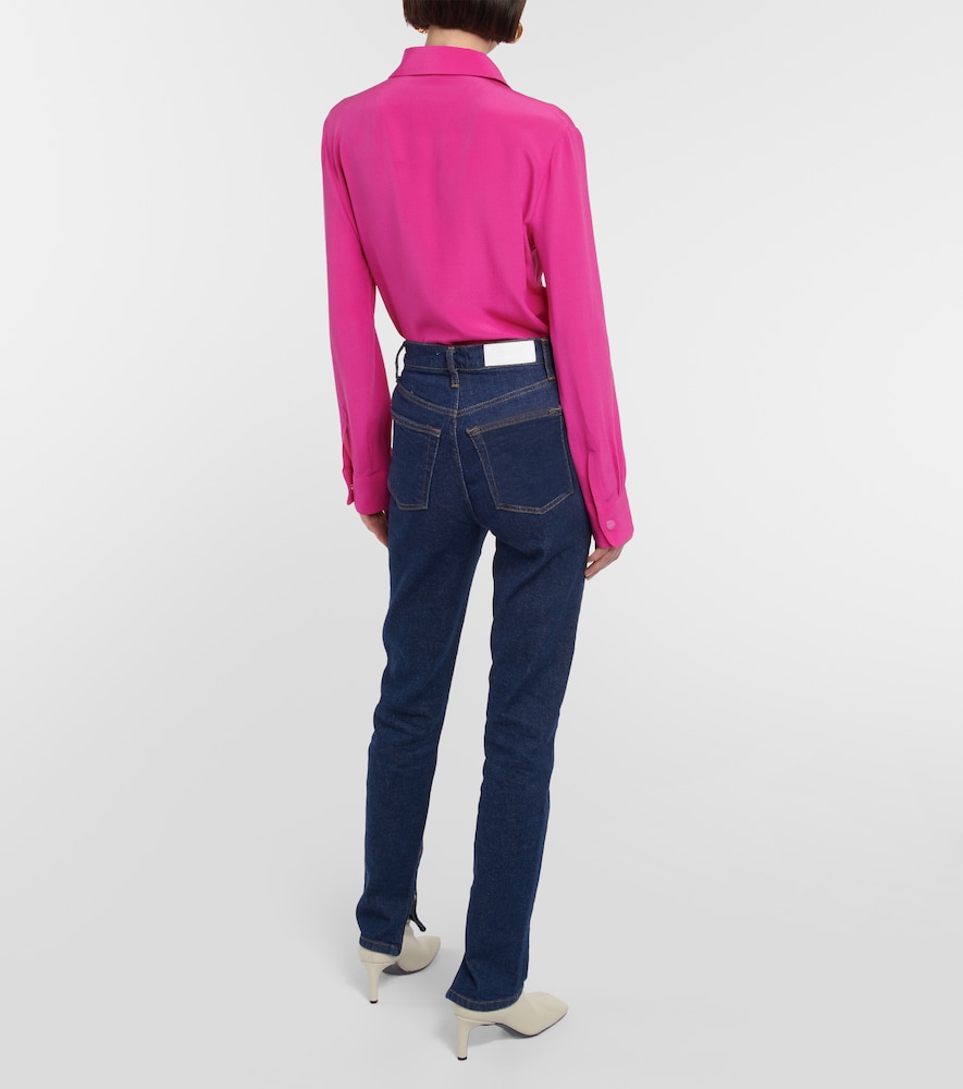 Super High Drainpipe slim jeans