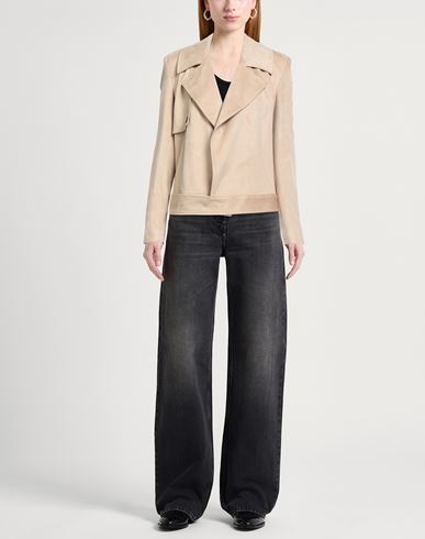Woman Jacket Beige Size XS Polyester, Elastane
