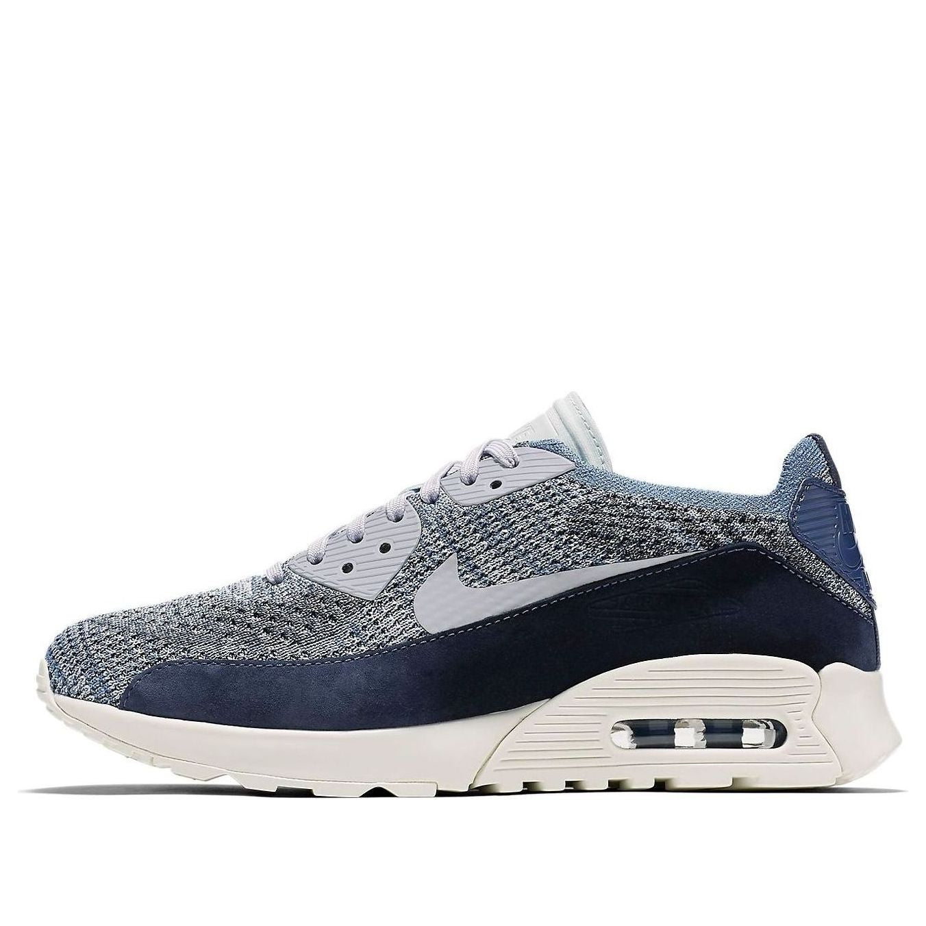 (WMNS) Air Max 90 Ultra 20 Flyknit 'Grey White'