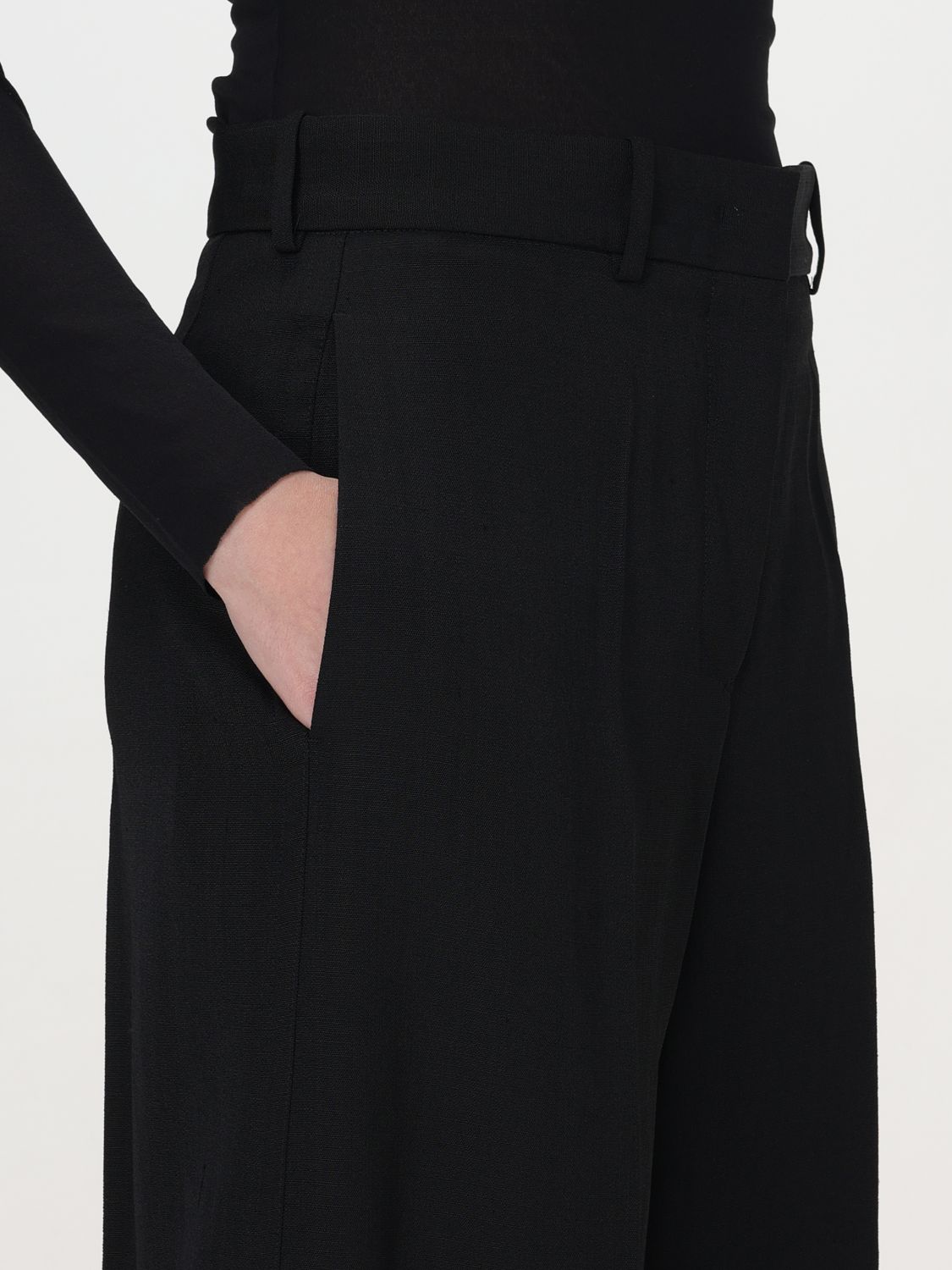 Pants Woman color Black