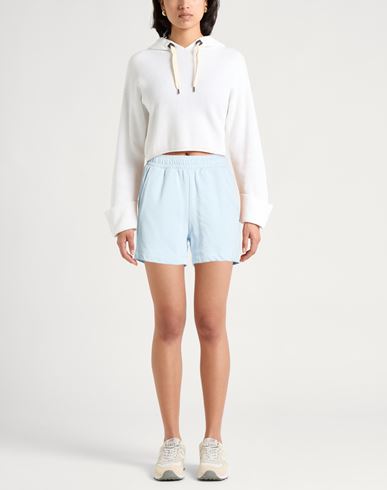 Woman Shorts & Bermuda Shorts Sky blue Size XS Cotton, Polyester