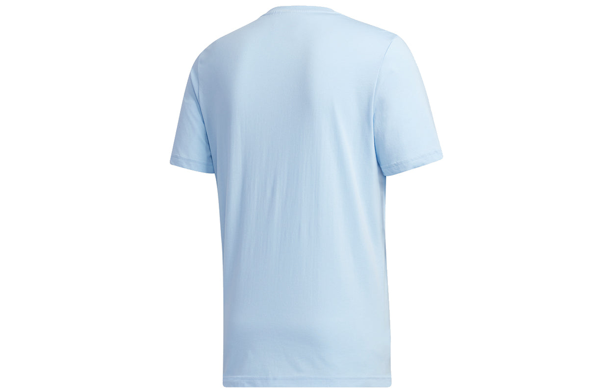 Wj Gfx Tee Series Printing Sports Round Neck Short Sleeve Blue