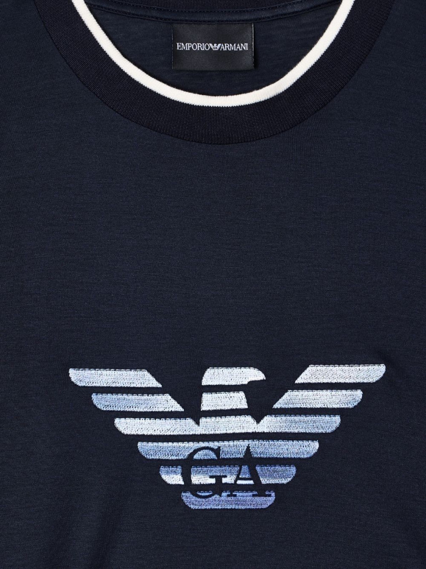 Navy Blue Graphic T-Shirt