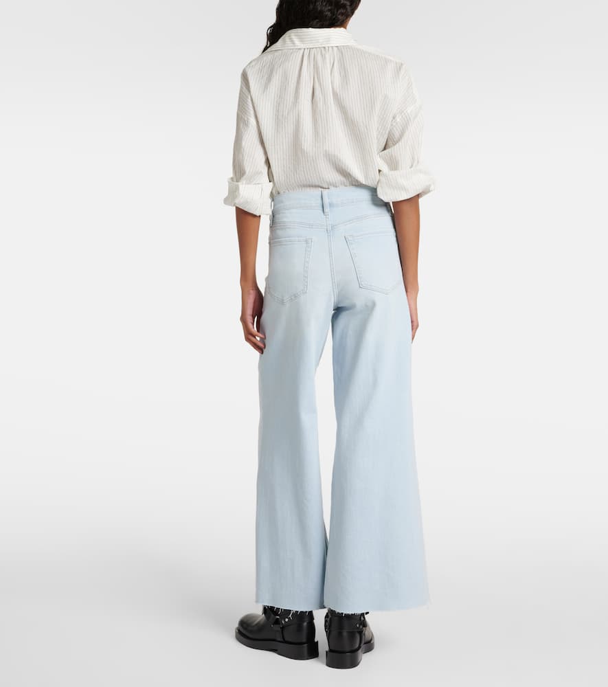 Frame Le Palazzo cropped wide-leg jeans