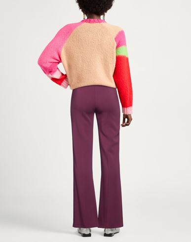 Pinko Woman Pants Plum Size 6 Viscose, Elastane