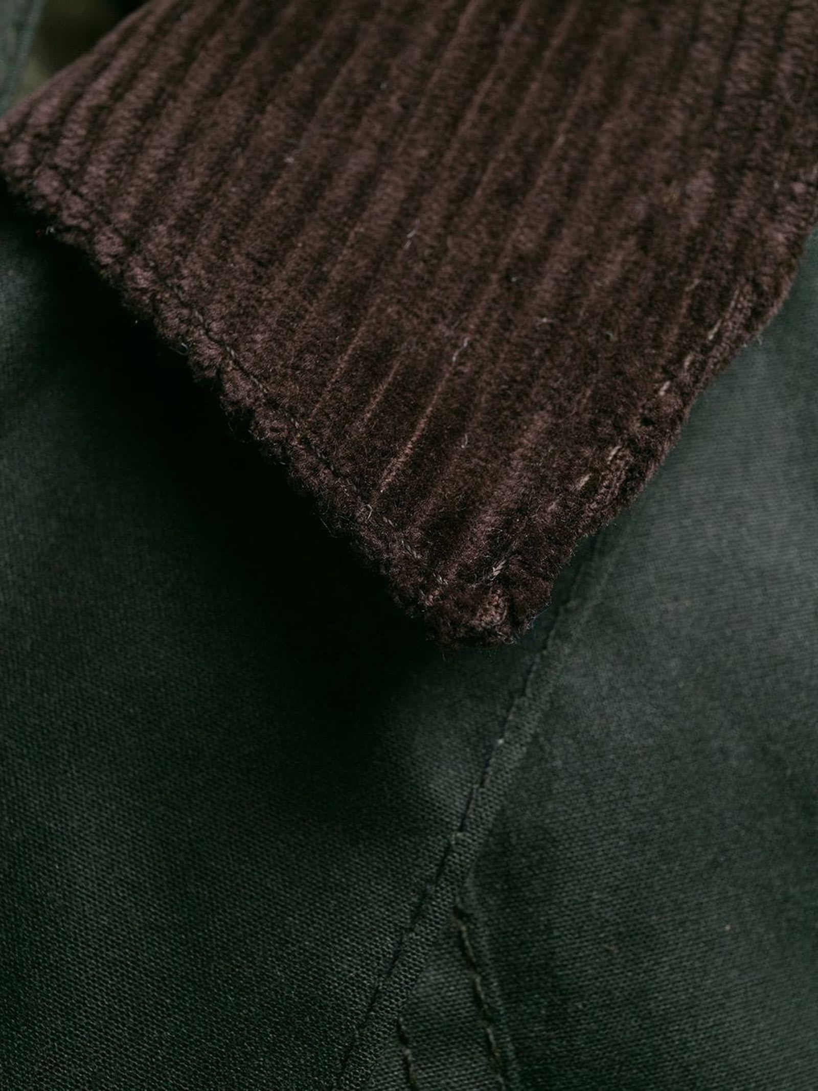 Green Reelin Wax-Coated Jacket