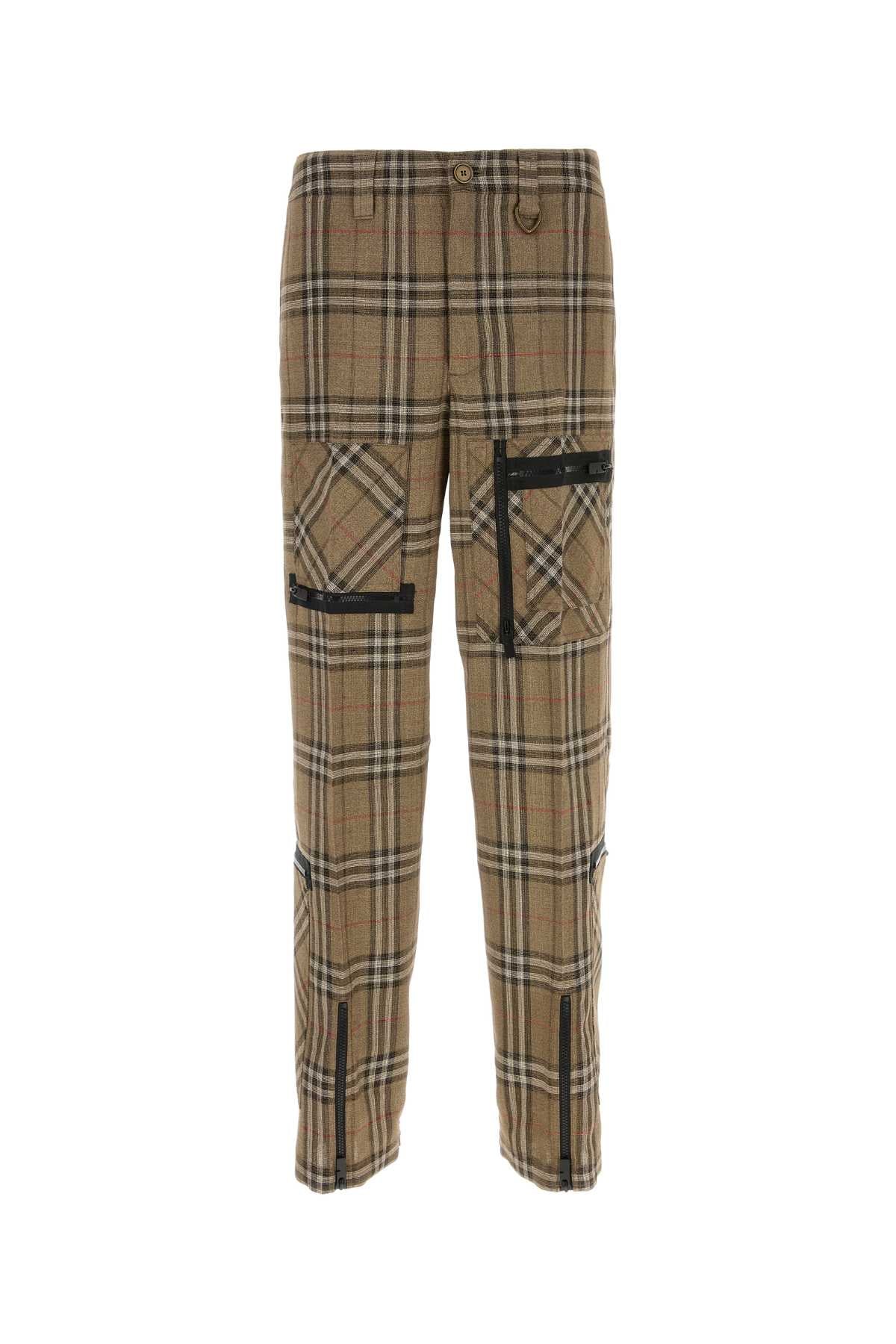 Trousers Cargo Pants — Beige