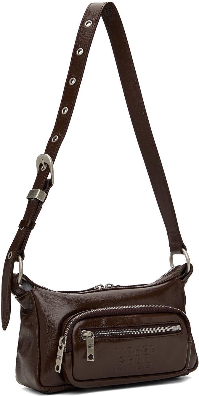 Marge Sherwood Brown Outpocket Mini Bag
