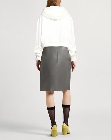 Woman Sweatshirt Off white Size 10 Cotton, Polyester