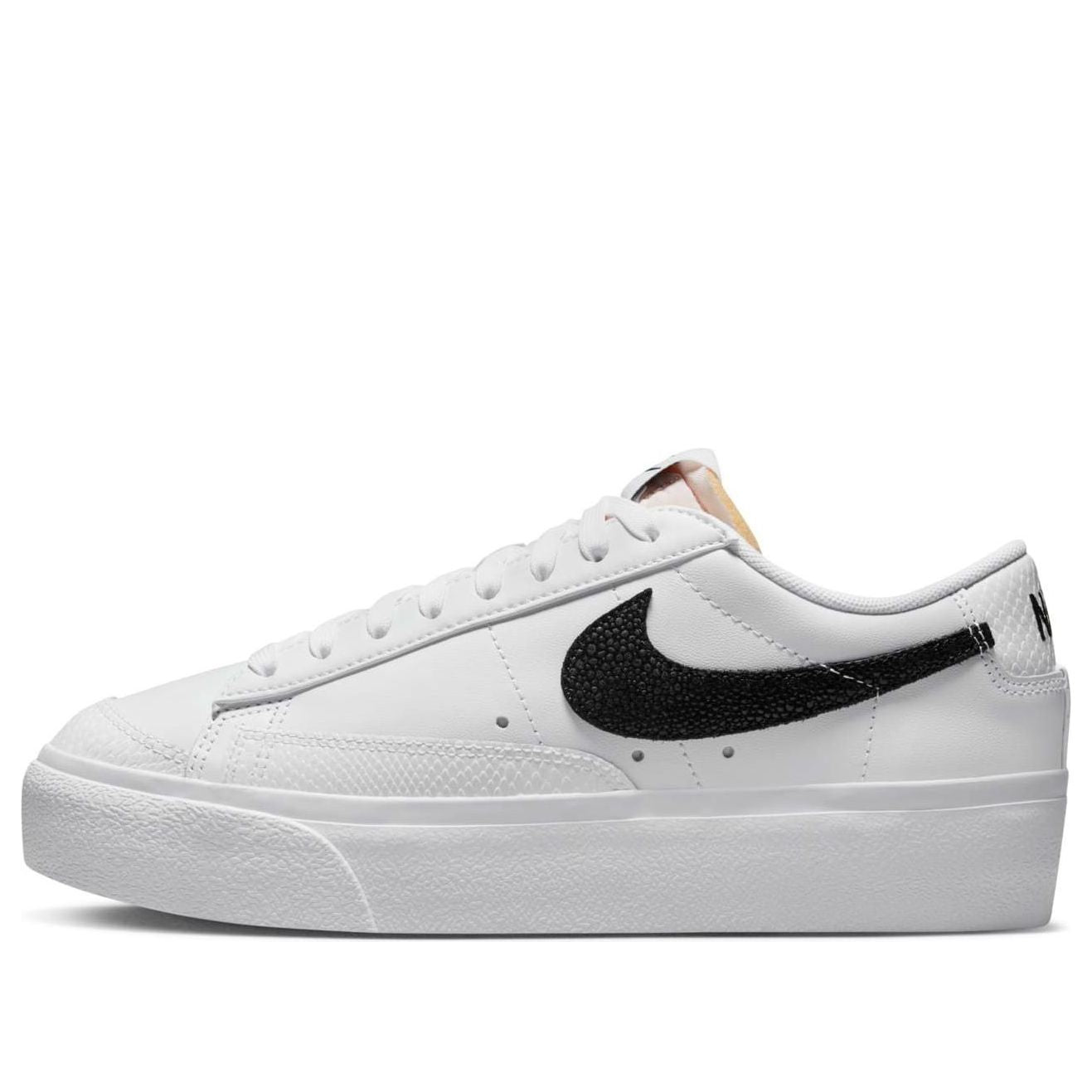 (WMNS) Blazer Low Platform 'White Snakeskin'