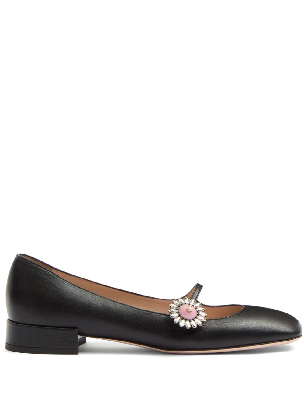 Mary-Jane ballerina shoes - Black