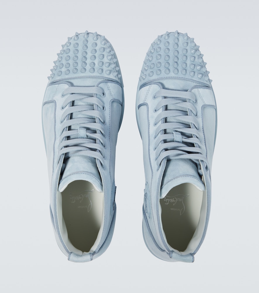 Christian Louboutin Louis Spikes suede sneakers