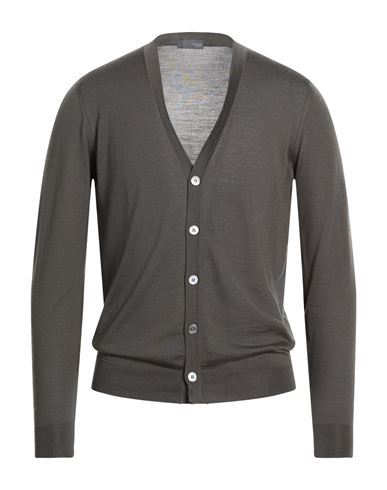 Modern Man Cardigan Charcoal Size 38 Super 140s Wool